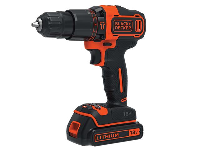 XMS Black & Decker 2 Speed Combi Drill 18V 2 x 1.5Ah Li-Ion