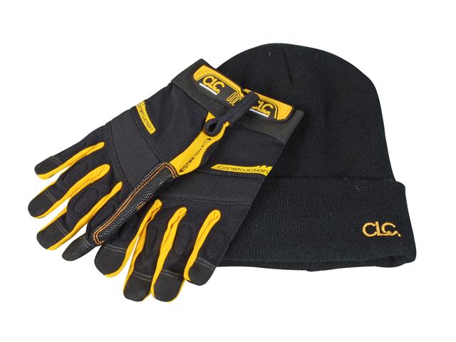 XMS CLC Flex-Grip™ Work Gloves and Beanie