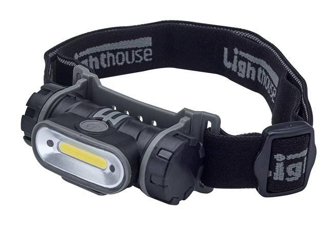 XMS Lighthouse Rechargeable COB LED Headlight 150 Lumens