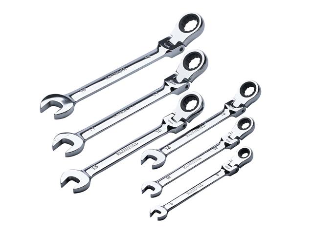 XMS Faithfull Ratchet Spanner Set, 6 Piece