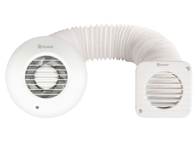 Xpelair Simply Silent Shower Fan Complete 100mm