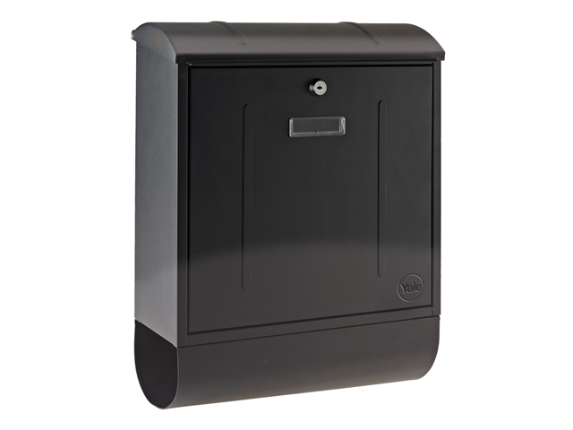 Yale Locks Montana Postbox Black