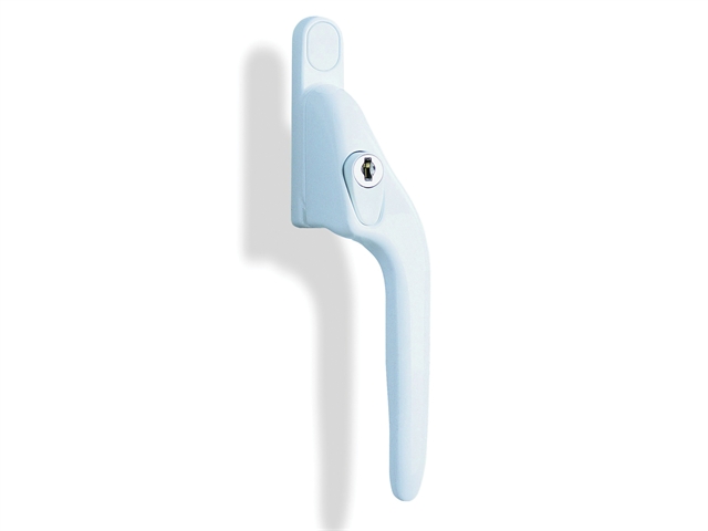 Yale Locks White Offset Locking PVCu Window Handle Right