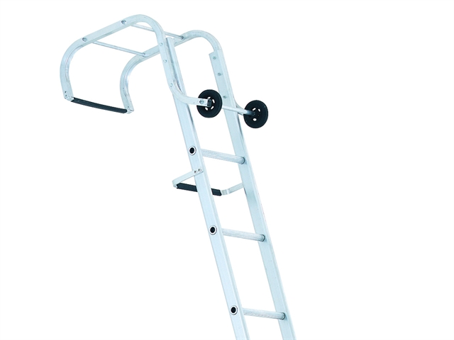 Zarges Industrial Roof Ladder 2-Part 1 x 11 & 1 x 12 Rungs 7.27m