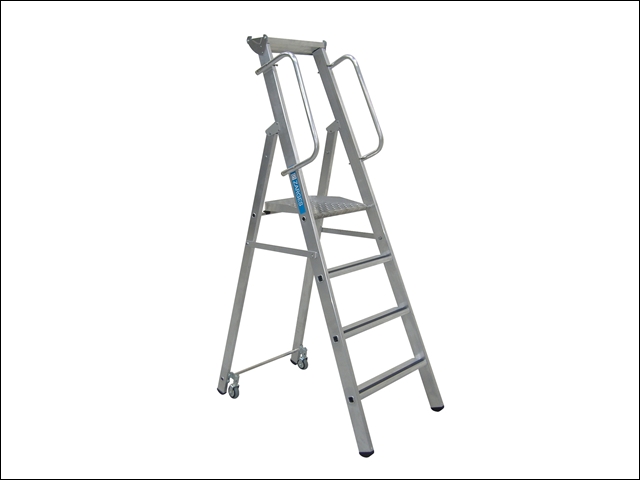 Zarges Mobile Mastersteps Platform Height 1.32m 5 Rungs
