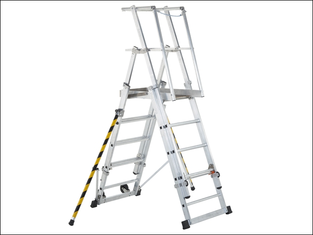 Zarges ZAP 2 Access Platform Platform Height 1.3/1.6/1.8/2.1/2.4m 5-9 Rungs