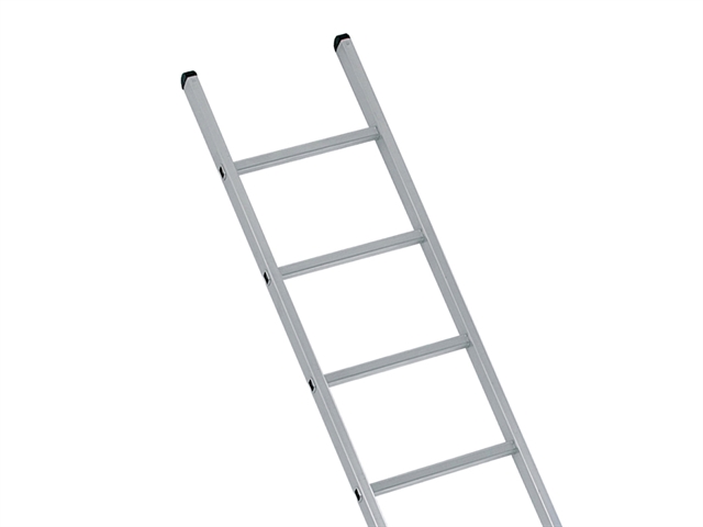 Zarges Industrial Single Aluminium Ladder 4.17m 14 Rungs
