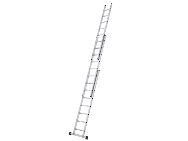 Zarges Everest 3DE 3-Part Extension Ladder D-Rungs 3 x 10