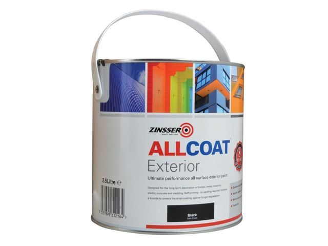 Zinsser ALLCOAT® Exterior Black Primer / Finish 2.5 Litre