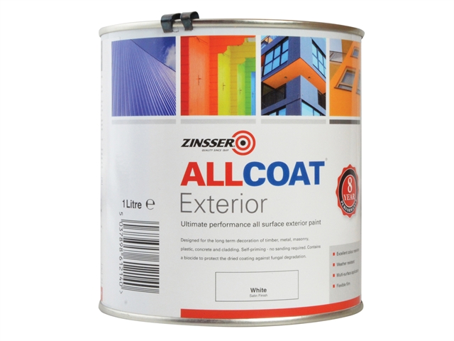 Zinsser ALLCOAT® Exterior White Primer / Finish 1 Litre