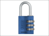 ABUS 145/30 30mm Aluminium Combination Padlock Blue 46577 1