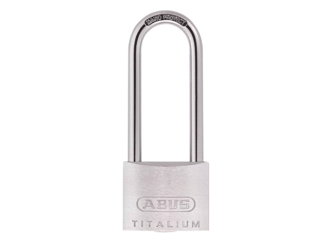 ABUS 80TI/40HB63 Titalium Padlock 40mm x 63mm Long Shackle 1