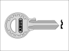 ABUS 84/40 40mm R Key Blank 1