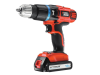 Black & Decker EGBL88K Cordless Combi Hammer Drill 2 Speed 18 Volt 1 x 1.3Ah Li-Ion 18V 1