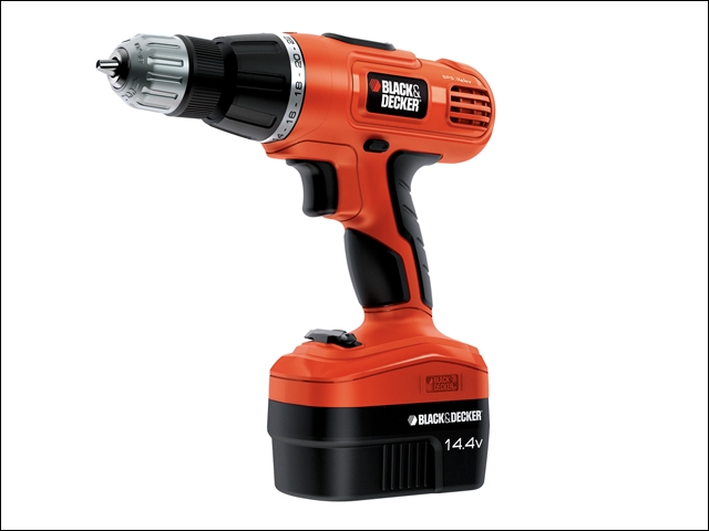 Black & Decker EPC148BK Cordless Hammer Drill 14 Volt 2 x 1.2Ah NiCd 14V 1