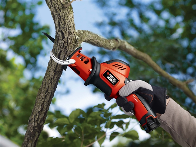 Black & Decker GKC 108 Cordless Reciprocating Saw Branch Clamp 10.8 Volt 1 x 1.3Ah Li-Ion 10.8V 3