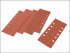 Black & Decker 1/2 Sanding Sheets Orbital 115mm x 280mm Punched Assorted (Pack of 5) 1