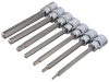 BlueSpot Tools Extra Long 3/8in Square Drive Hex Bit Sockets 7Piece 5