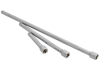 BlueSpot Tools 1/4in Square Drive CV Extension Bar Set 3 Piece 2