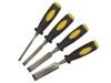 BlueSpot Tools Chisel Set Double Colour Handle Set of 4: 6, 12, 19 & 25mm 1