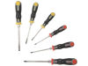 Bahco 202.020 Tekno+ Through Shank Screwdriver Set 6 Piece SL/PH 1