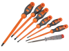 Bahco Premium Insulated Screwdriver Set 6 Piece Plus Mains Tester 1