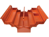 Bahco Orange Metal Cantilever Tool Box 21in 3