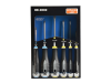 Bahco BE-9882 ERGO™ Screwdriver Set 6 Piece SL/PZ 2