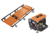 Bahco BLE304 Creeper & Stool Set 1