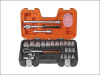 Bahco S240 Socket Set of 24 Metric 1/2in Drive 1