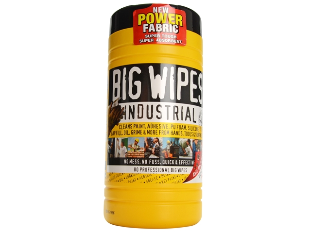 Big Wipes Black Top Multi-Purpose Wipes Tub of 80 + 25% Extra 2
