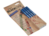 Blackedge Carpenters Pencils - Blue / Soft Card of 12 2