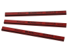 Blackedge Carpenters Pencils - Red / Medium Card of 12 1