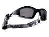 Bollé Safety Tracker Safety Glasses Vented Smoke 2