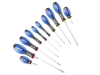 Britool Screwdriver Set 10 Piece Flared / Phillips 1