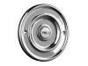 Byron Round Wired Bell Push Flush Fit Chrome 1