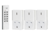 Byron Home Easy Remote Control 3 Pack Socket Kit (White) 1
