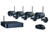 Byron WDVR740S Wireless DVR Set With 4 Cameras & DVR 1