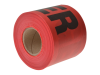 C H Hanson Tape - Danger Red 91m (300ft) 2