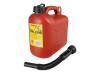 Silverhook Leaded Petrol Can & Spout Red 5 Litre 1