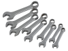 Dickie Dyer Stubby Combination Spanner Set of 9 Metric 6mm to 14mm 1