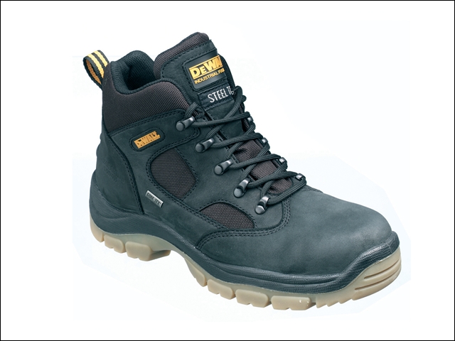 DEWALT Challenger Gore-Tex Lined Waterproof Hiker Boots Black UK 9 Euro 43 1