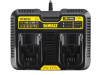 DEWALT DCB102 XR Jobsite Dual Port & USB Charging Station 10.8-18 Volt Li-Ion 18V 2