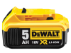 DEWALT DCB184 XR Slide Battery Pack 18 Volt 5.0Ah Li-Ion 18V 2