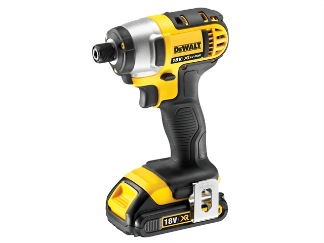 DEWALT DCF885C2 XR Compact Impact Driver 18 Volt 2 x 1.5Ah Li-Ion 18V 2