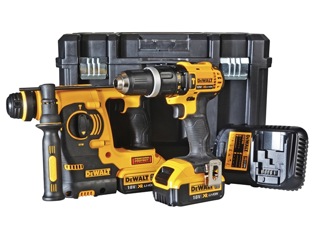 DEWALT DCK206M2 Twin Pack 18 Volt 2 x 4.0Ah Li-Ion 1