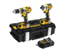 DEWALT DCK250D2 XR Brushless Twin Pack 18 Volt 2 x 2.0Ah Li-Ion 18V 1