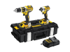 DEWALT DCK250P2 Brushless Twin Pack 18 Volt 2 x 5.0Ah Li-Ion 18V 1