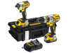 DEWALT DCK255P2 Brushless Twin Pack 18 Volt 2 x 5.0Ah Li-Ion 18V 1