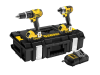 DEWALT DCK285M2 Compact Twin Pack 18 Volt 2 x 4.0Ah Li-Ion 18V 1